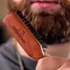 ZilberHaar Regular Beard Brush  Soft Boar Bristle Brush, Promotes Beard Growth, Works with Oils & Balms view 4