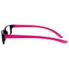 The Reading Glasses Company Black Neon Pink Neck Specs Readers Value 3 Pack Womens Ladies Spring Hinges RRR20-4 +2.50 view 3