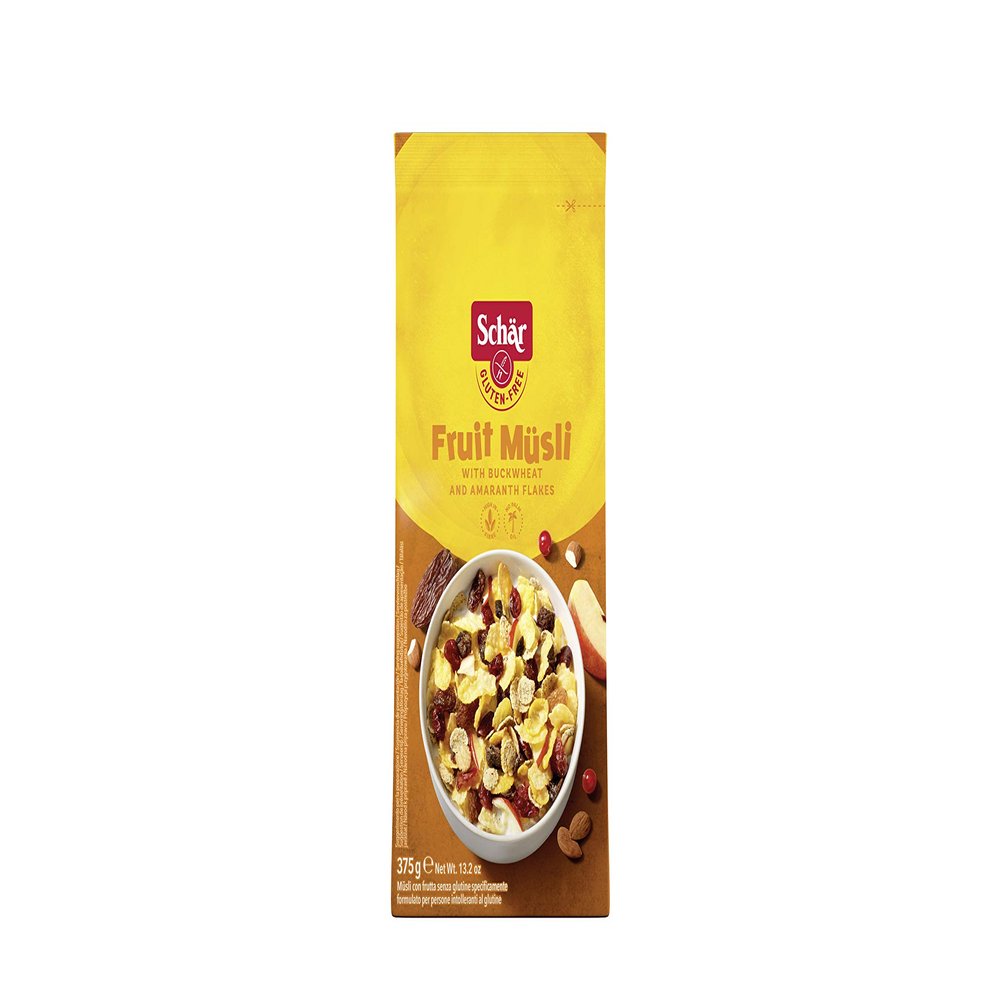 Schar Gluten Free Muesli Fruit 375g
