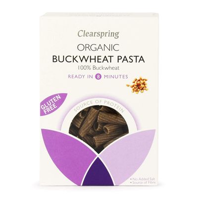 Organic Buckwheat Pasta - Tortiglioni (Clearspring) 250g