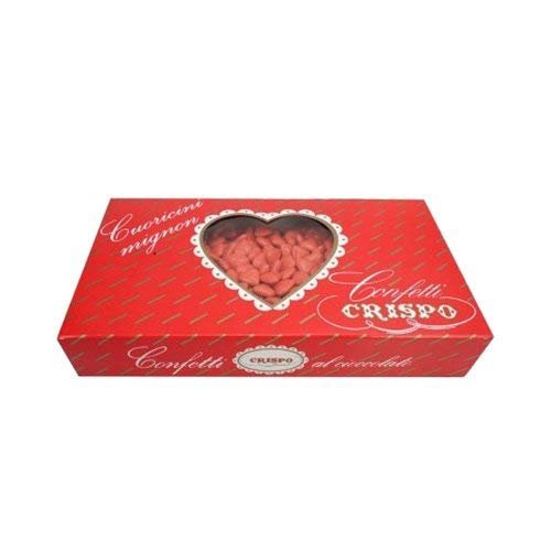 CONFETTI CRISPO | Cuoricini Mignon | ROSSO | 1 Kg