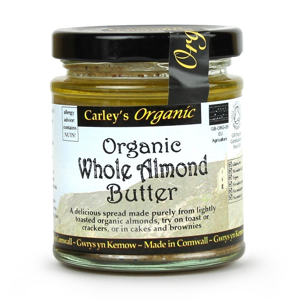Carley's Organic Almond Butter 170g (Case of 6)