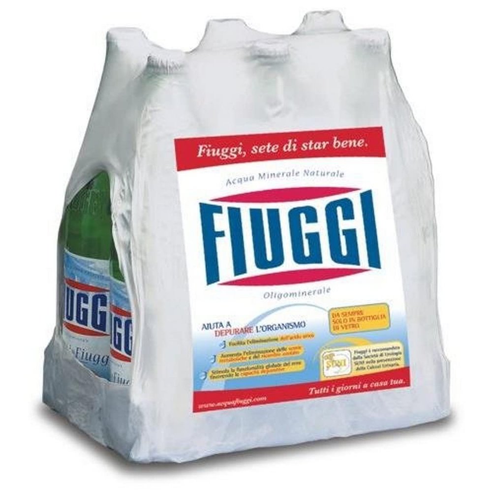 6 Natural OLIGOMINERAL River Water, 1L x 6