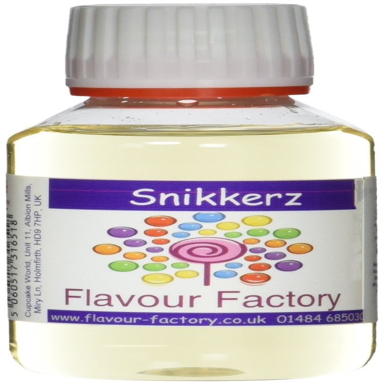 Flavour Factory Intense Food Flavouring, Snikkerz, 100 ml
