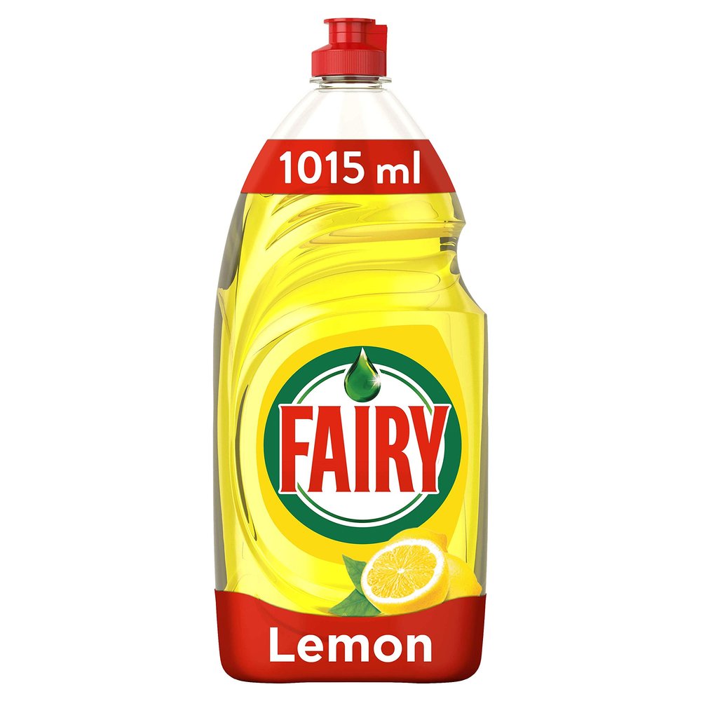 Fairy Washing Up Liquid Lemon with Liftaction, 1015ml