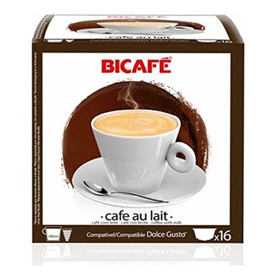 Cafe au Lait 16 Capsules Bi Coffee