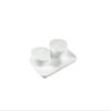 Amcon labs 12-Pack Deep Well Flip-top White Contact Lens Cases view 1