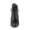 Pleaser Pink Label DIVINE-1020 Blk Faux Leather UK 7 (EU 40) view 2