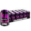 KA Caribbean Black Grape Fizzy Drinks - Traditional & Authentic Caribbean Jamaican Style Sparkling Drink - Soft Drinks Multipack - Black Grape Soda Drinks Bulk Pack - 24 x 330ml Cans view 1