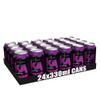 KA Caribbean Black Grape Fizzy Drinks - Traditional & Authentic Caribbean Jamaican Style Sparkling Drink - Soft Drinks Multipack - Black Grape Soda Drinks Bulk Pack - 24 x 330ml Cans view 3