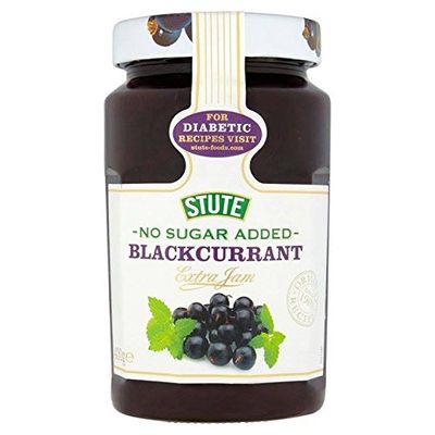 Stute Diabetic No Added Sugar Blackcurrant Jam 430g