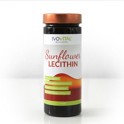 Sunflowerlecithin Fluid (275ml), IVOVITAL, Premium Natural Alternative to Soy Lecithin