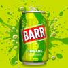 BARR 24 Pack Zingy Sparkling Limeade, Zero No Sugar Lime Flavoured Fizzy Drink, Sparkling Fizzy Pop, 24 x 330ml Cans view 3