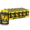 KA Caribbean Pineapple Fizzy Drinks - Traditional & Authentic Caribbean Jamaican Style Sparkling Drink - Soft Drinks Multipack - Caribbean Pineapple Soda Drinks Bulk Pack - 24 x 330ml Cans view 1