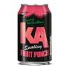 KA Caribbean Fruit Punch Fizzy Drinks - Traditional & Authentic Caribbean Jamaican Style Sparkling Drink - Soft Drinks Multipack - Fruit Punch Soda Drinks Bulk Pack - 24 x 330ml Cans view 2
