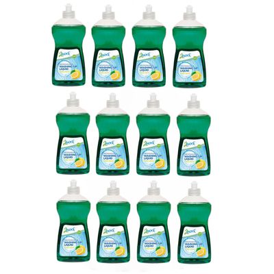 2Work Washing Up Liquid Fresh Citrus 500ml (Pack of 12) 2W77762