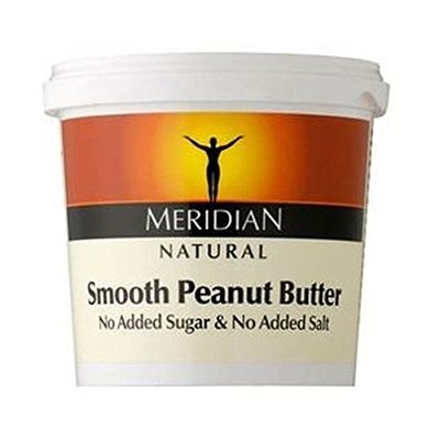Meridian Smooth Peanut Butter No Salt 1000g x 4 (Pack of 4)