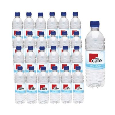 MyCafe Still Water 500 ml Bottle (Pack of 24) MYC30576