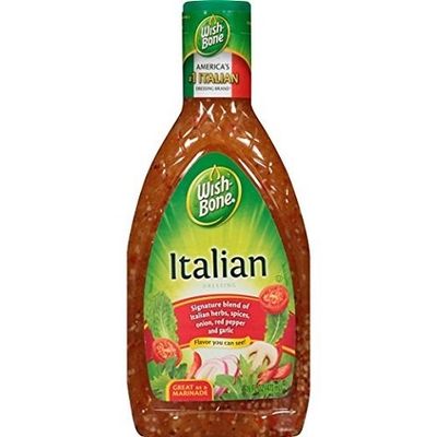 Wish-Bone Italian Dressing 15fl oz 444ml Wish Bone Dressing (2 PACKS)