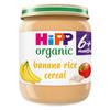 HiPP Organic Banana Rice Cereal Baby Food Jar 6+ Months 125g (Pack of 6) view 1