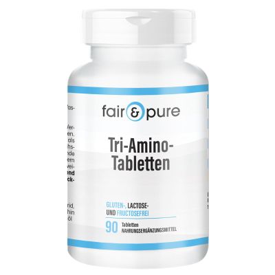 Fair & Pure - Amino Acid Tablets - arginine, ornithine and lysine - Vegan - 90 Tablets