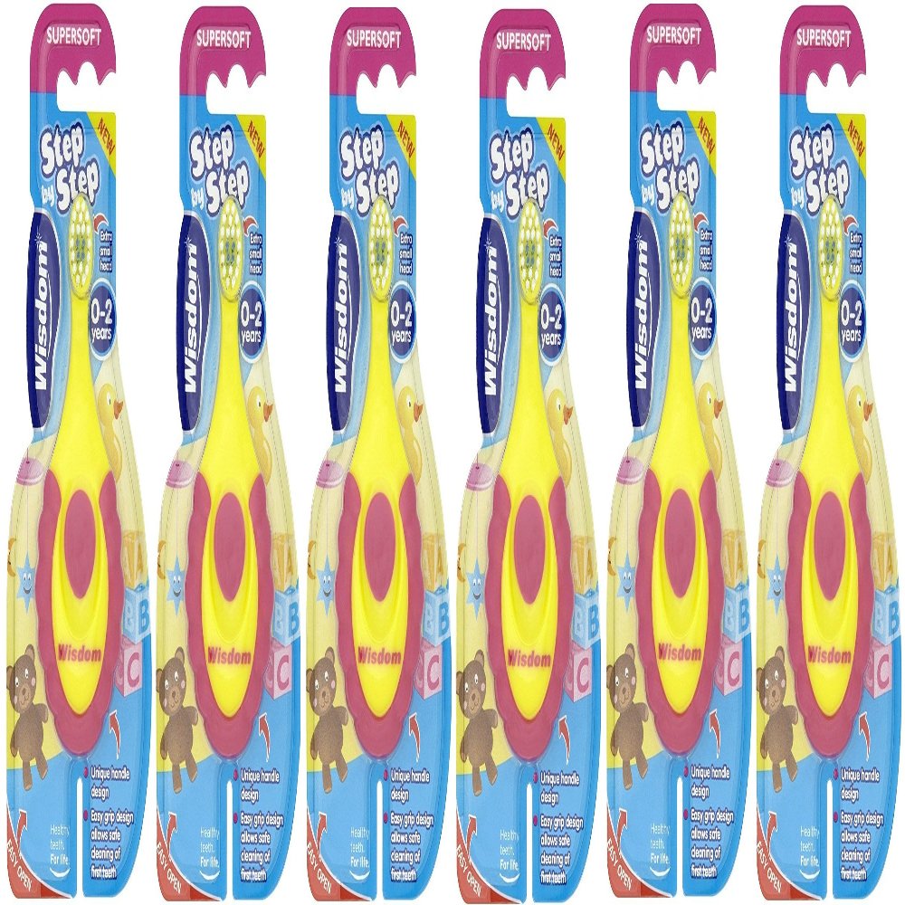x6 Wisdom Step by Step 0-2 Years Supersoft Extra Small Head