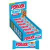 Perkier Peanut Bars (18 Bars), Vegan, Gluten Free, Protein, Lower Sugar, Office Snacks, Healthy Snacks for Adults, Low Calorie, Halal, Breakfast Bar, High Fibre, Gut Health, Multipack view 1
