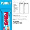Perkier Peanut Bars (18 Bars), Vegan, Gluten Free, Protein, Lower Sugar, Office Snacks, Healthy Snacks for Adults, Low Calorie, Halal, Breakfast Bar, High Fibre, Gut Health, Multipack view 2