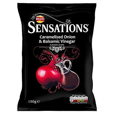 Sensations Caramelised Onion & Balsamic Vinegar Crisps 150g