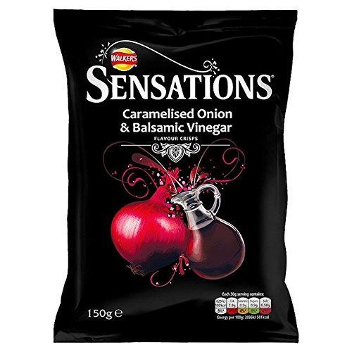 Sensations Caramelised Onion & Balsamic Vinegar Crisps 150g