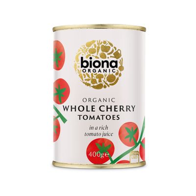Biona Organic Cherry Tomatoes 400g x 5 (Pack of 5)