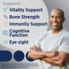 Centrum Advance 50+ Tablets Multivitamin & Mineral Supplements, with 24 essential nutrients, including vitamin D, C, Zinc, 60 ct view 3