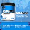 BCAA5000, Unflavored, 10.58 oz (300 g), EVLution Nutrition view 3