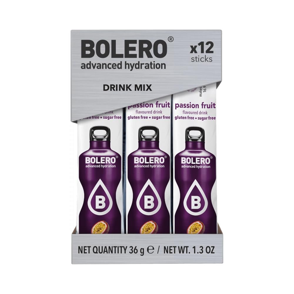 Bolero Sticks (12x3g) Passion Fruit - Intra- & Post-Workout - Intra-Workout