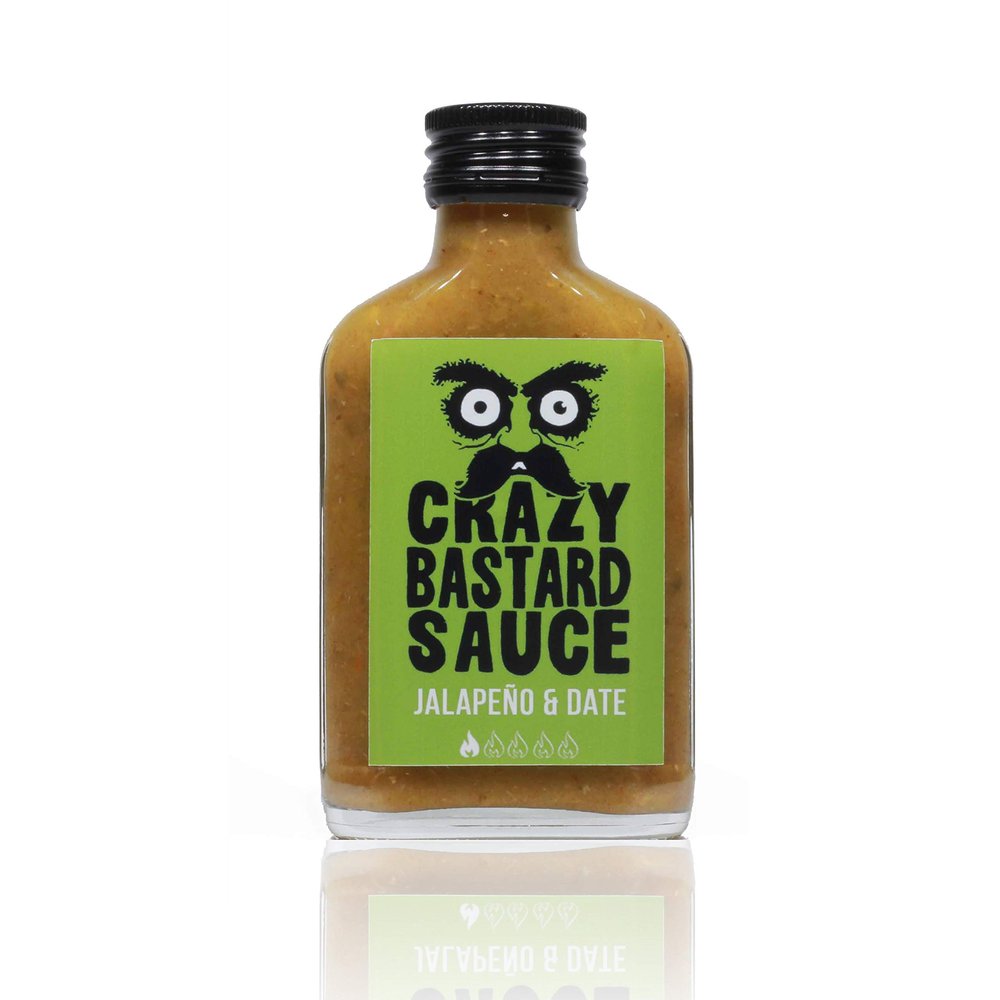 Crazy Bastard Sauce - Jalapeo & Date - 100 ml