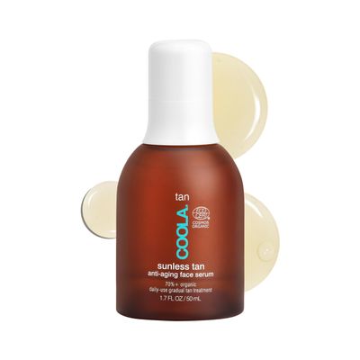 Coola Suncare - Organic Sunless Tan Anti-Aging Face Serum 50 ml, Black