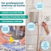 Premium Enema Stainless Steel Enema Kit for Colon Cleanse - 2 Quart Bucket with 6.75 Foot Hose, 7 Tips for Men and Women view 4