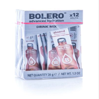 Bolero Sticks, Almond, 12-Count