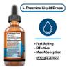MAX Absorption Liquid L-Theanine Drops | All Natural, Vegan, Alcohol Free, Non-GMO | for Stress Relief, Relaxation, Focus Without Drowsiness | Synergistic with Coffee or Caffeine view 3