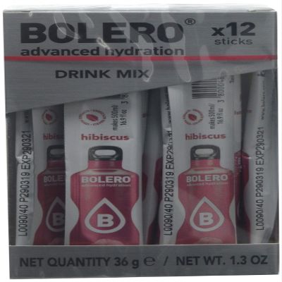 Bolero Sticks, Hibiscus, 12-Count