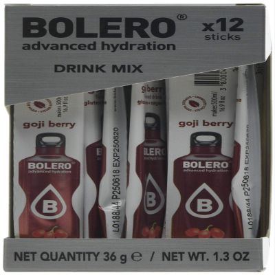 Bolero Sticks, Goji Berry, 12-Count