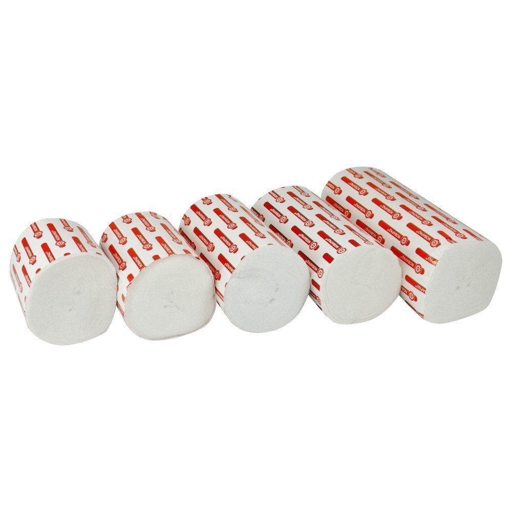 5 Rollen Nobapad polster binden pad binden Synthetic Cotton Wool in Different Sizes - 3 m x 8 cm