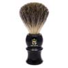 Shaving Brush Royal VP - with genuine, pure badger hair - handle black view 1