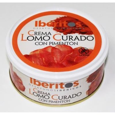 Crema De Lomo Curado con Pimentn Iberitos 250gr