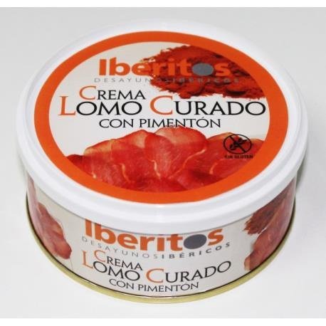 Crema De Lomo Curado con Pimentn Iberitos 250gr