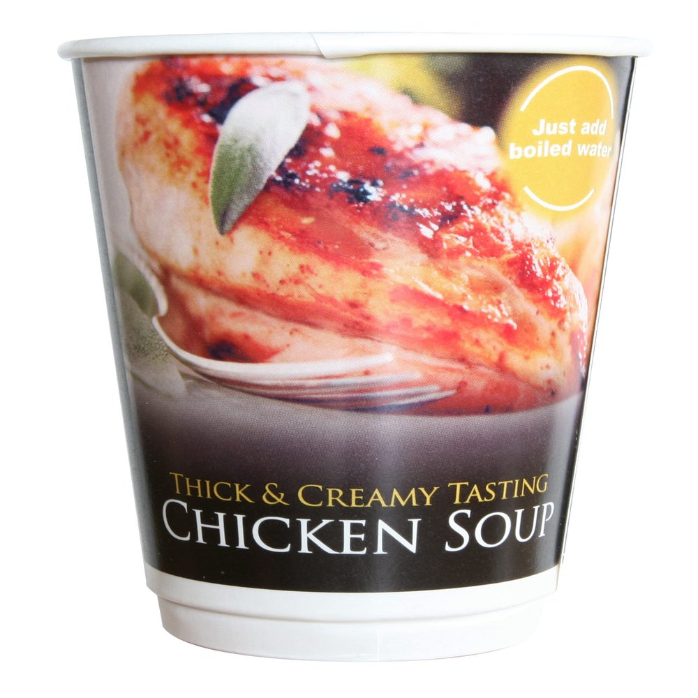 Thick & Creamy 12oz in Cup Soups 1 Sleeve 10 Drinks (Chicken)