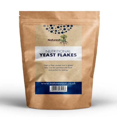 Natures Root Nutritional Yeast Flakes 500 g - Best Tasting - Premium Quality
