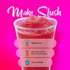 Aromhuset Strawberry Slush Concentrate 500 ml - Mixing Ratio 1:5 - Flavoured Slushie Syrups Mix for Ice Drinks Machines, Blender Mix, Bars, Restaurants, Home, DIY Cocktails view 2