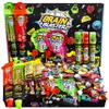 Brain Blasterz MEGA Sour Sweets Gift Box  Extreme Sour Candy Collection, 27pcs, Halal & Vegan Treats, Special Edition, Fun Gift for Mothers Day, Birthdays & More view 1