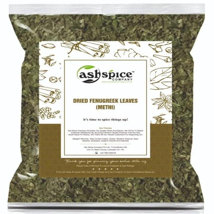 100g | FENUGREEK Leaves Dried KASURI METHI Free UK P&P (100g)